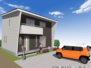 菜根 1建売住宅 高断熱 秘密のウラ側 福島県郡山 新築 リフォーム 不動産の株式会社アイビーホーム